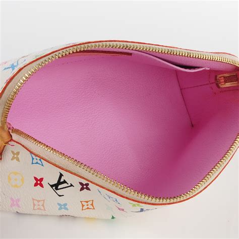 louis vuitton multicolor cosmetic pouch|louis vuitton hard makeup case.